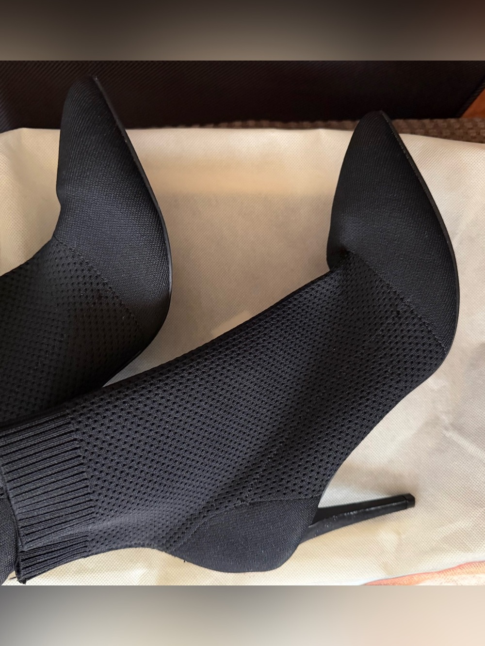 Abound Black Knit Sock Booties – Size 11M